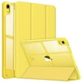 thumbnail image 1 of Fintie Slim Case for iPad (A16) 11th Generation 11 Inch (2025), iPad 10th Generation 10.9 Inch (2022), Shockproof Smart Protective Standing Cover with Clear Back Shell, Yellow, 1 of 9