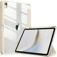 thumbnail image 1 of Fintie Slim Hybrid Case for iPad Air 11-inch M2 (2024), iPad Air 5th/4th Gen (2022/2020) 10.9 Inch - Shockproof Cover with Clear Transparent Back Shell with Built-in Pencil Holder, 1 of 9