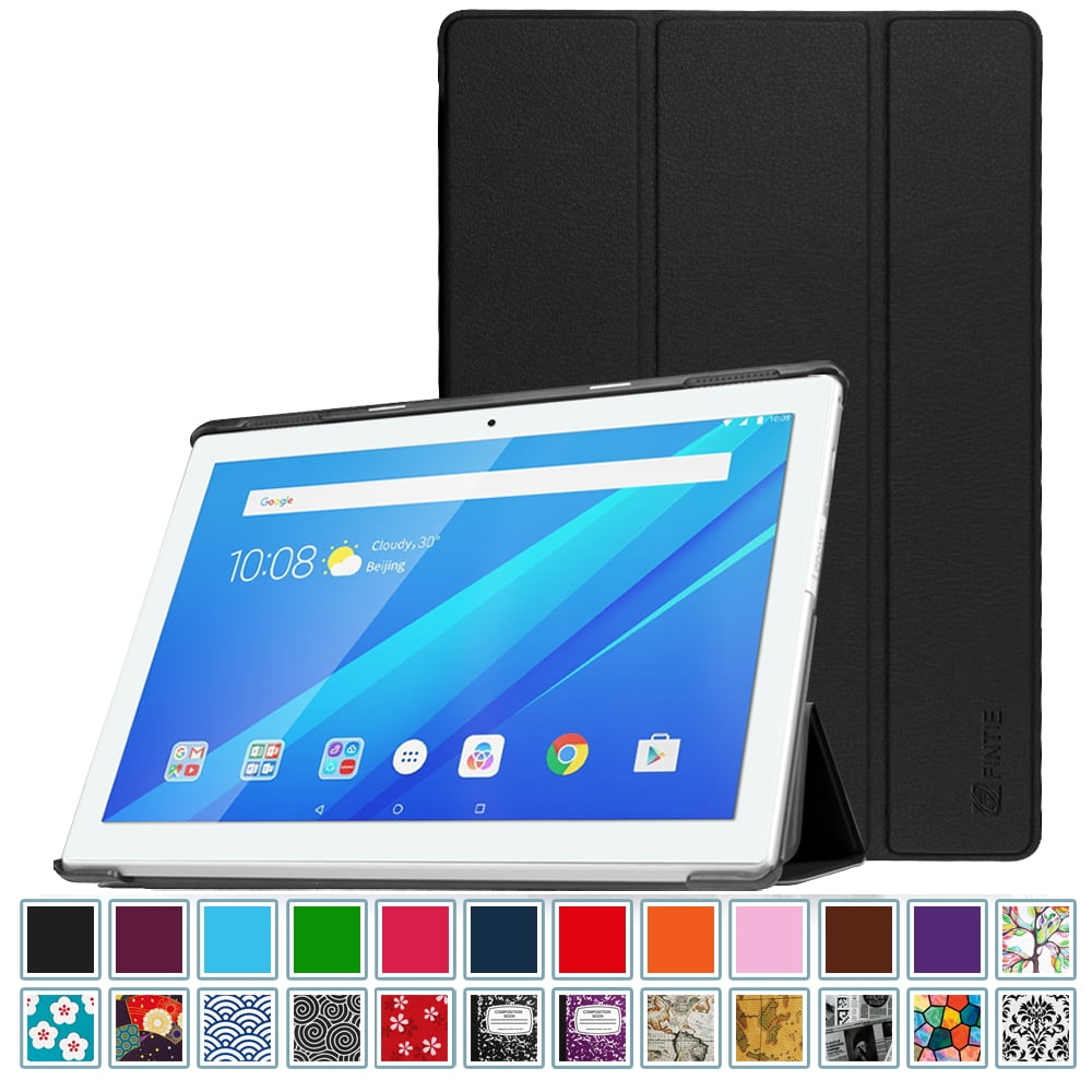 Fintie Slim Shell Case for Lenovo Tab 4 10 / Lenovo Tab 4 Plus 10 / AT&T Lenovo Moto Tab 10.1-Inch Tablet, Black
