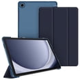 thumbnail image 1 of Fintie SlimShell Case for Samsung Galaxy Tab A11+ Plus 2025/ A9+ Plus 11 Inch 2023, Lightweight Stand Translucent Frosted Back Cover, Auto Wake/Sleep, Navy, 1 of 9