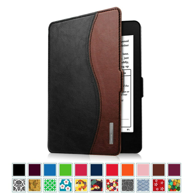 Fintie SlimShell Case for  Kindle Paperwhite (Fits all 2012, 2013,  2015 and 2016 Versions), Dual Color 
