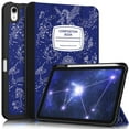 thumbnail image 1 of Fintie SlimShell Case for iPad (A16) 11th Generation 11 Inch (2025), iPad 10th Generation 10.9 Inch (2022) with Pencil Holder, Composition Book Blue, 1 of 9