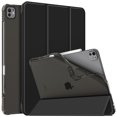 thumbnail image 1 of Fintie SlimShell Case for iPad Pro 13-inch (M4) 2024, Translucent Frosted Back Cover, Black, 1 of 8