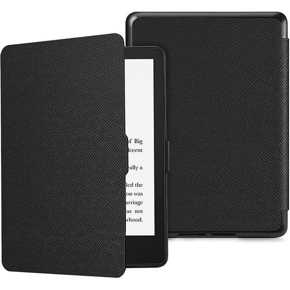Fintie Slimshell Case for 6.8" Kindle Paperwhite 11 Generation 2021 Release, Black