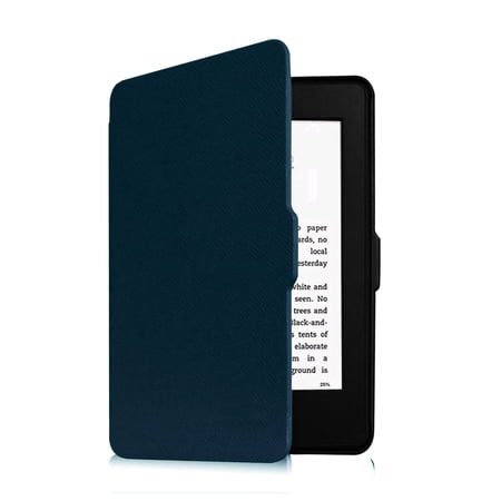 Fintie Slimshell Case for Kindle Paperwhite - Fits All Paperwhite Generations Prior to 2018, Navy