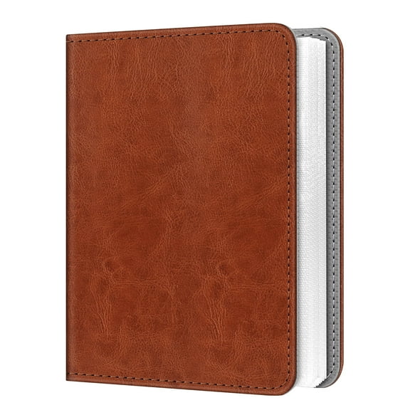 Fintie Small Photo Album for 2x3-Inch Film, 104 Pockets for Fujifilm Instax Mini 12/11/99/40/7 /EVO Instant Camera/Instax mini LiPlay/Mini Link 2 Printer/Polaroid Hi-Print, Vintage Brown