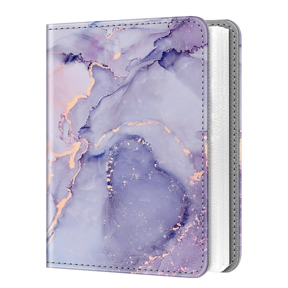 Fintie Small Photo Album for 2x3-Inch Film, 104 Pockets for Fujifilm Instax Mini 12/11/99/40/7+/EVO Instant Camera/Instax mini LiPlay/Mini Link 2 Printer/Polaroid Hi-Print, Lilac marble