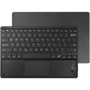 Fintie Store Ultra-Thin Wireless Bluetooth Keyboard with Built-in Multi-Touch Touchpad, Black