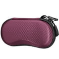thumbnail image 1 of Fintie Sunglasses Case, Hard EVA Shell Shockproof Sport Glasses Case with Metal Carabiner Travel Zipper Eyeglasses Case, Dark Purple, 1 of 8