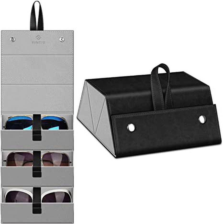 Fintie Sunglasses Organizer Travel Case, 5 Slot Foldable  display picture 1