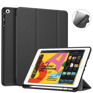  Fintie Folio Case for iPad 9th / 8th / 7th Generation  (2021/2020/2019) 10.2 Inch - [Corner Protection] Premium Vegan Leather  Stand Back Cover w/Pencil Holder, Auto Sleep/Wake, Ocean Marble :  Electronics