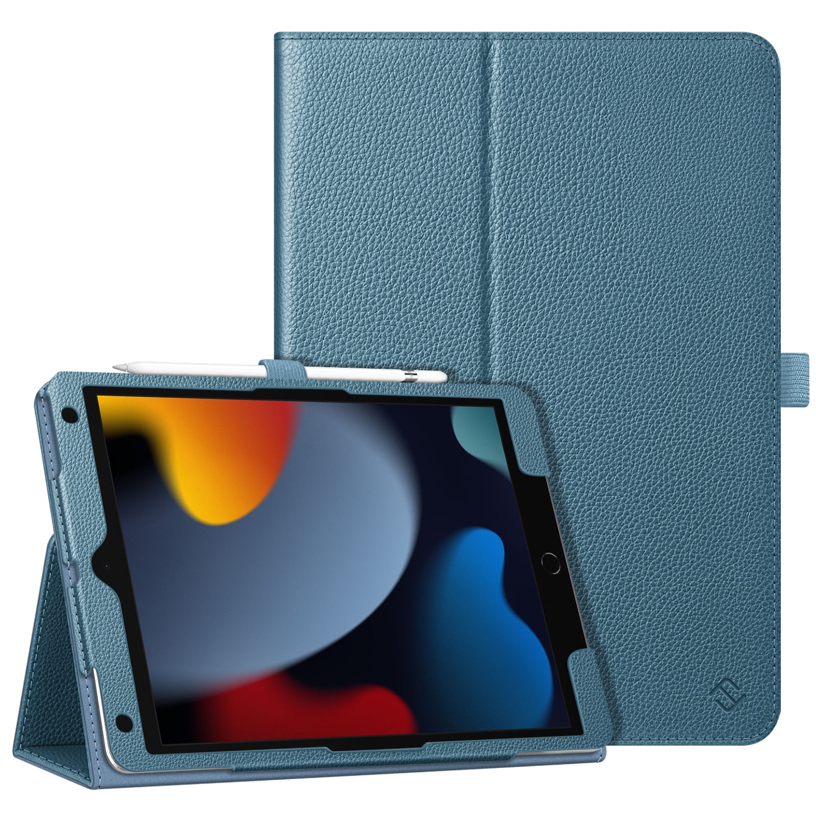 Étui folio pour tablette iPad 10.2 (2019/2020/8 Gen/ 2021/9 Gen)