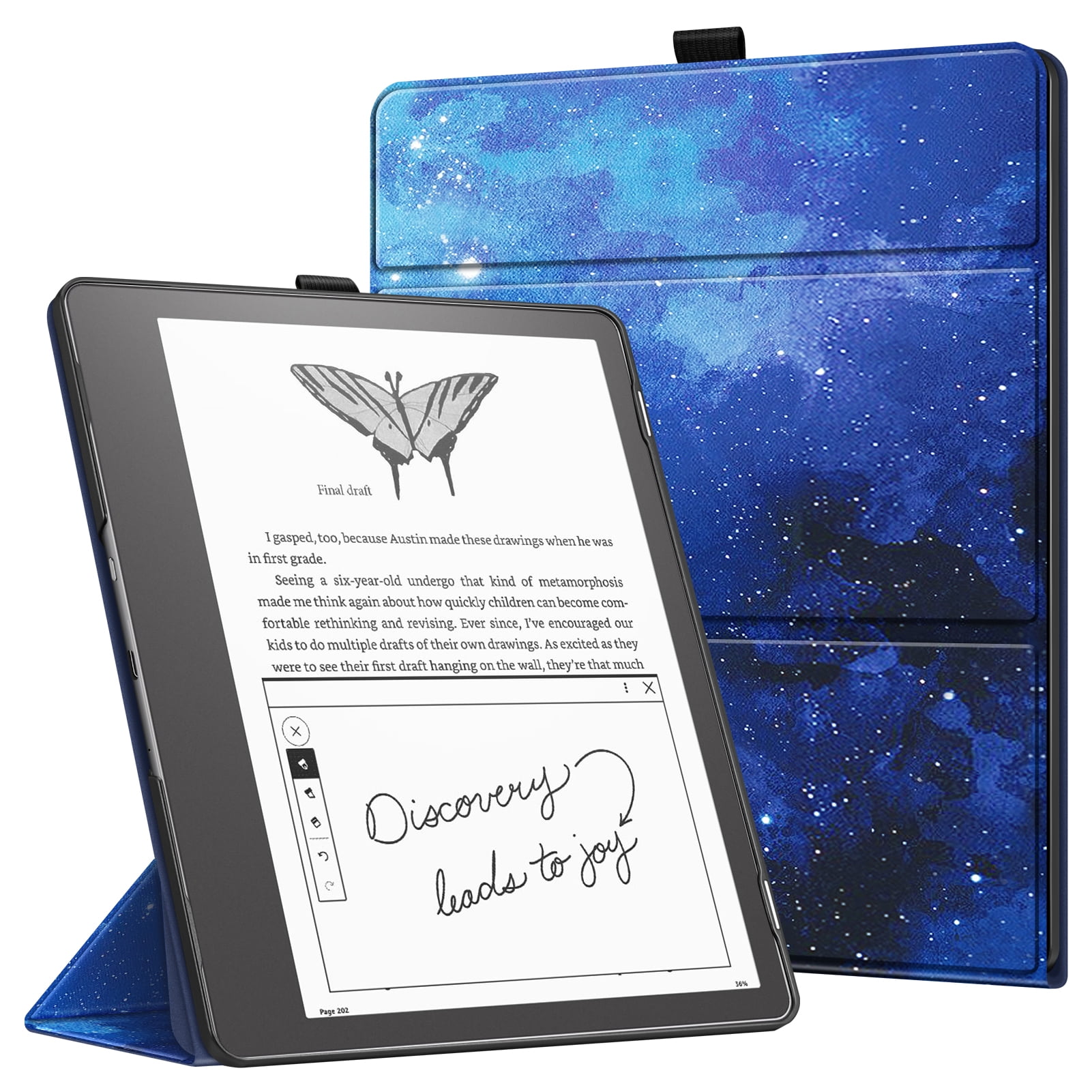 Étui pour Kindle Paperwhite 11th Generation 2021 6.8 « Pour Kindle  Paperwhite 5 Signature Edition Light Shell Cover avec réveil automatique