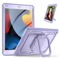 thumbnail image 1 of Fintie Tuatara Magic Ring Case for iPad 9th / 8th / 7th Generation (2021/2020/2019) 10.2 Inch - 360 Degree Rotating Fully-Body Rugged Cover with Built-in Screen Protector, 1 of 9