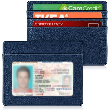 Fintie Unisex Modern Card Wallet, Navy