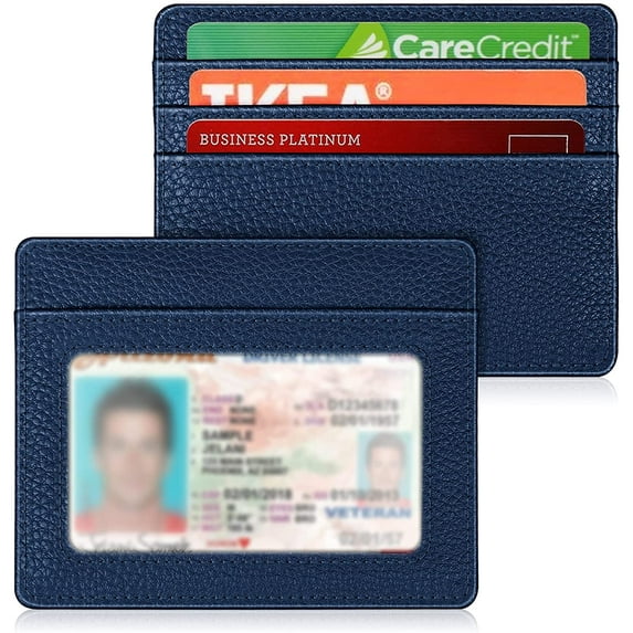 Fintie Unisex Modern Card Wallet, Navy