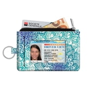 Fintie Zip ID Case Card Holder Wallet RFID Blocking Card Holder with Key Ring