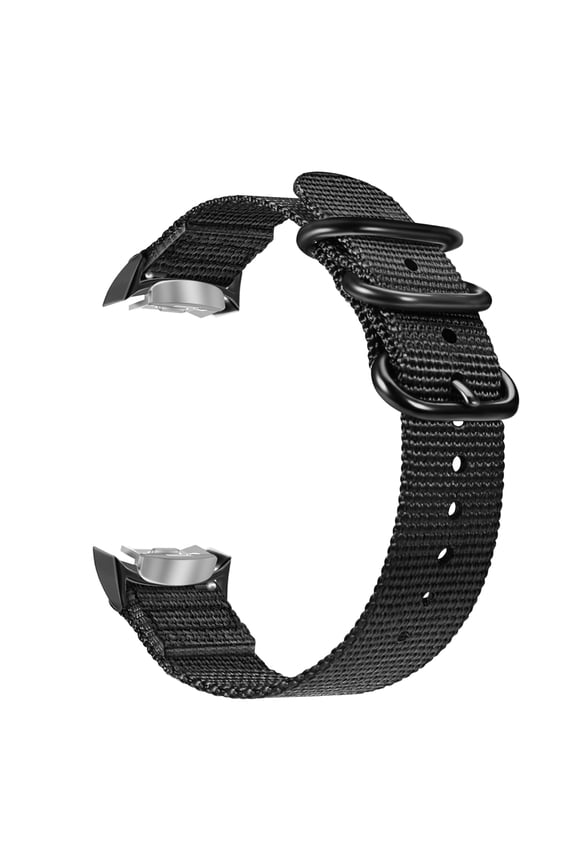 for Gear S2 Band, Soft Woven Nylon Sport Strap with Adapters for Samsung Gear S2 SM-R720 SM-R730, Black