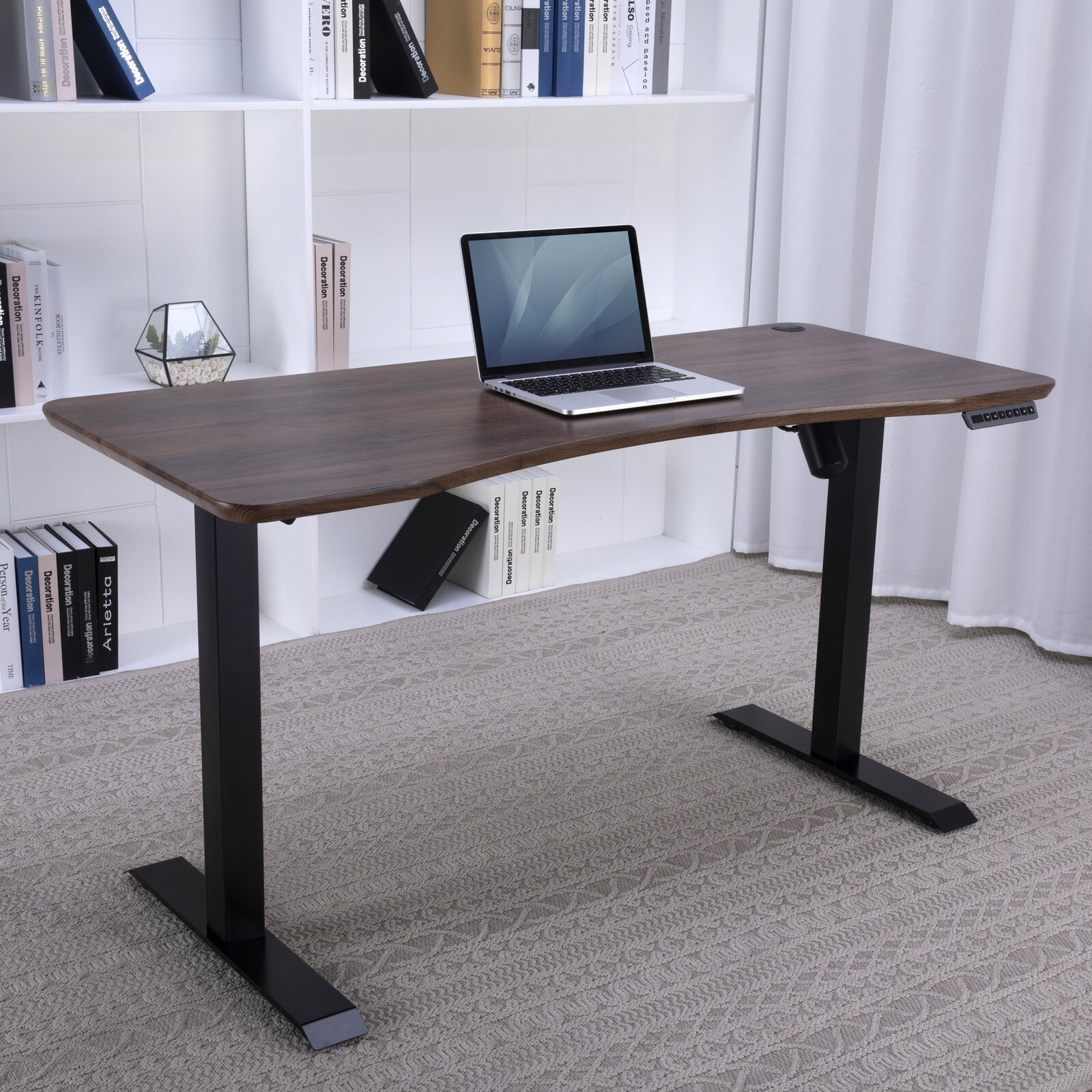 Fin height adjustable desk deals