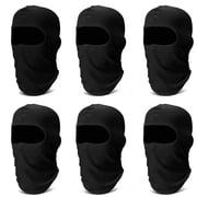 Finvizo 6 Pack Balaclava Ski Face Mask Cooling Neck Gaiter Full Head Mask Face Cover