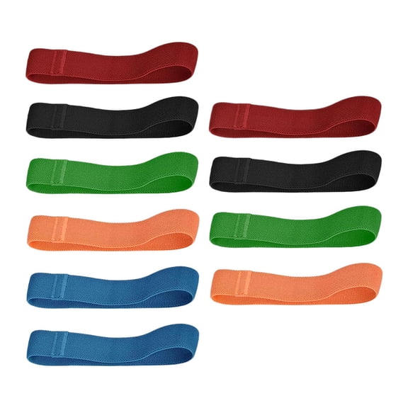 Fiocias 10 Pieces Bento Box Straps Lunch Container Sealing Straps Lunch Box Fixing Bands