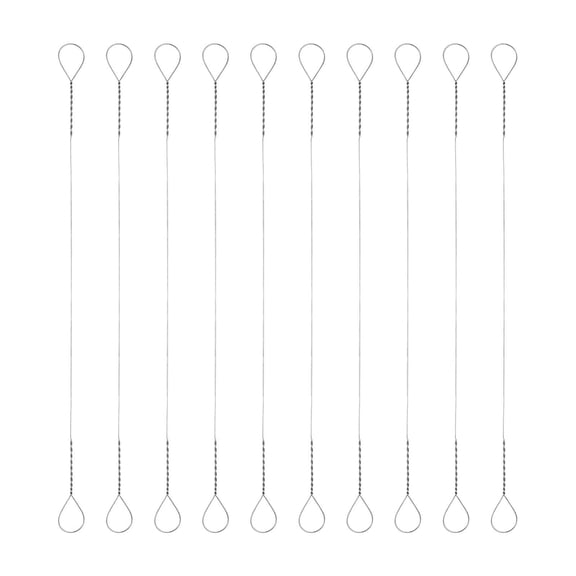 Fiocias 10 Pieces Cheese Wire Replacement Multipurpose Professional Food Grade Stainless