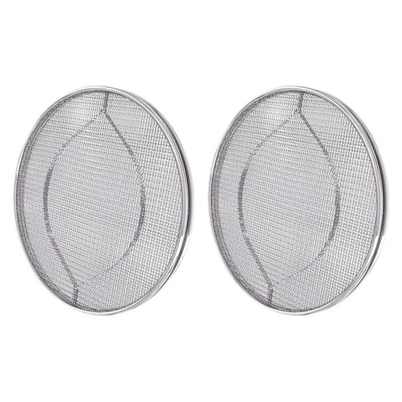 Fiocias 2 Pieces Air Fryer Splatter Screen Fine Mesh Replacement Cooking Splatter Screen