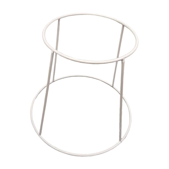 Fiocias 2 Tier Seafood Tray Rack Food Serving Riser Multipurpose Pizza Box Riser Seafood White 15cm to 22cm