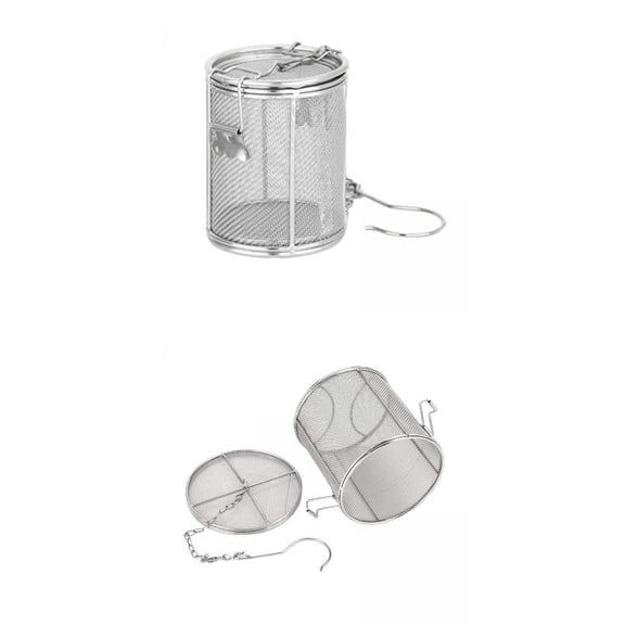 Fiocias 2x Tea Ball Infuser Herbs Coffee Spice Filter Separation Basket Home