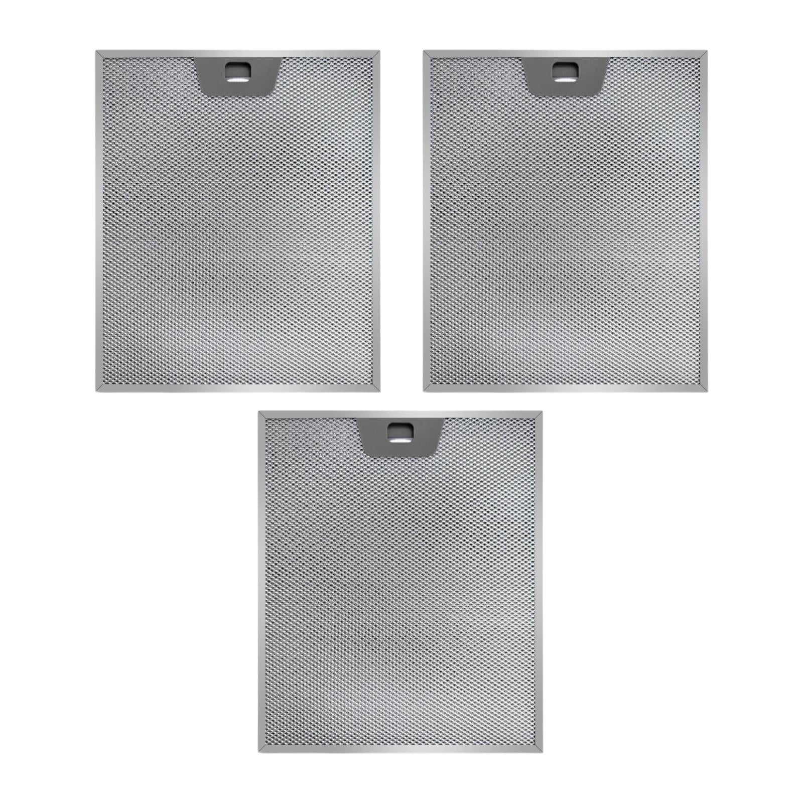 Fiocias 3 Pieces Range Hood Filter Aluminum Kitchen Gadget Accessory for GE Jvw5361EJ1ES