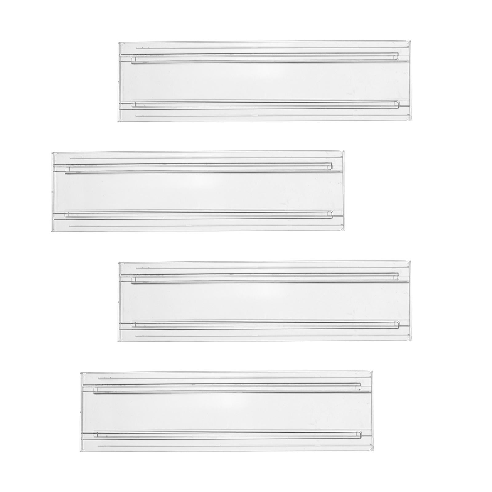 Fiocias 4x Drawer Dividers Drawer Storage Divider Drawer Organizer Drawer Separators for