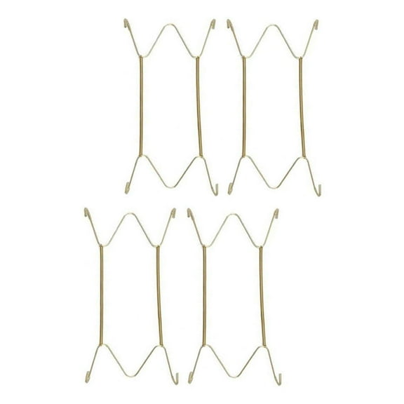 Fiocias 4x Heavy Duty Expandable Wall Plate Holder Rack Display Antique Plates 7"-8"