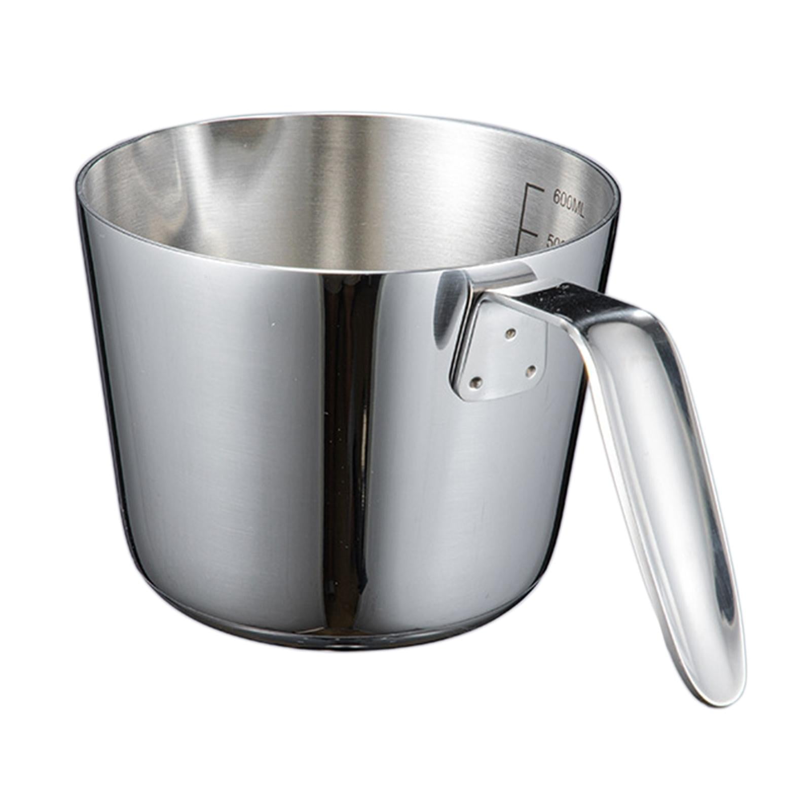 Fiocias Accurate Milk Frother Cup Durable Milk Frothing Pitcher Jug for Tea Coffee Sugar