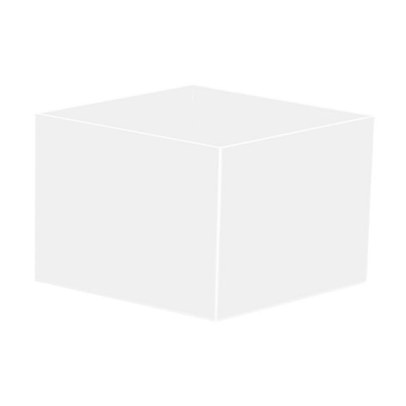 Fiocias Acrylic Cube Display Box Display Riser Figure Display Shelf Transparent Nesting 7 inch
