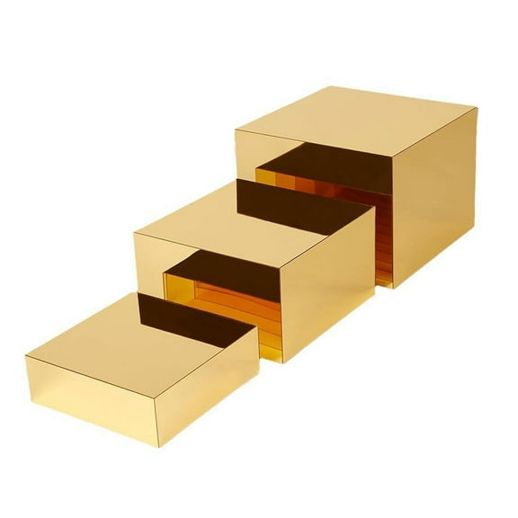 Fiocias Acrylic Display Stand Dessert Bakery Stand Rack Server Dessert Holder for Pastry 3PC