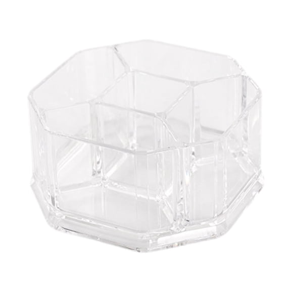 Fiocias Acrylic Sugar Packet Holder Business Cards Holder Makeup Tool Tissue Storage Box 17.3x8cm