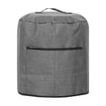 thumbnail image 1 of Fiocias Air Fryer Dust Cover Air Fryer Cover Oxford Cloth Lightweight Reusable Dustproof Gray single layer, 1 of 9