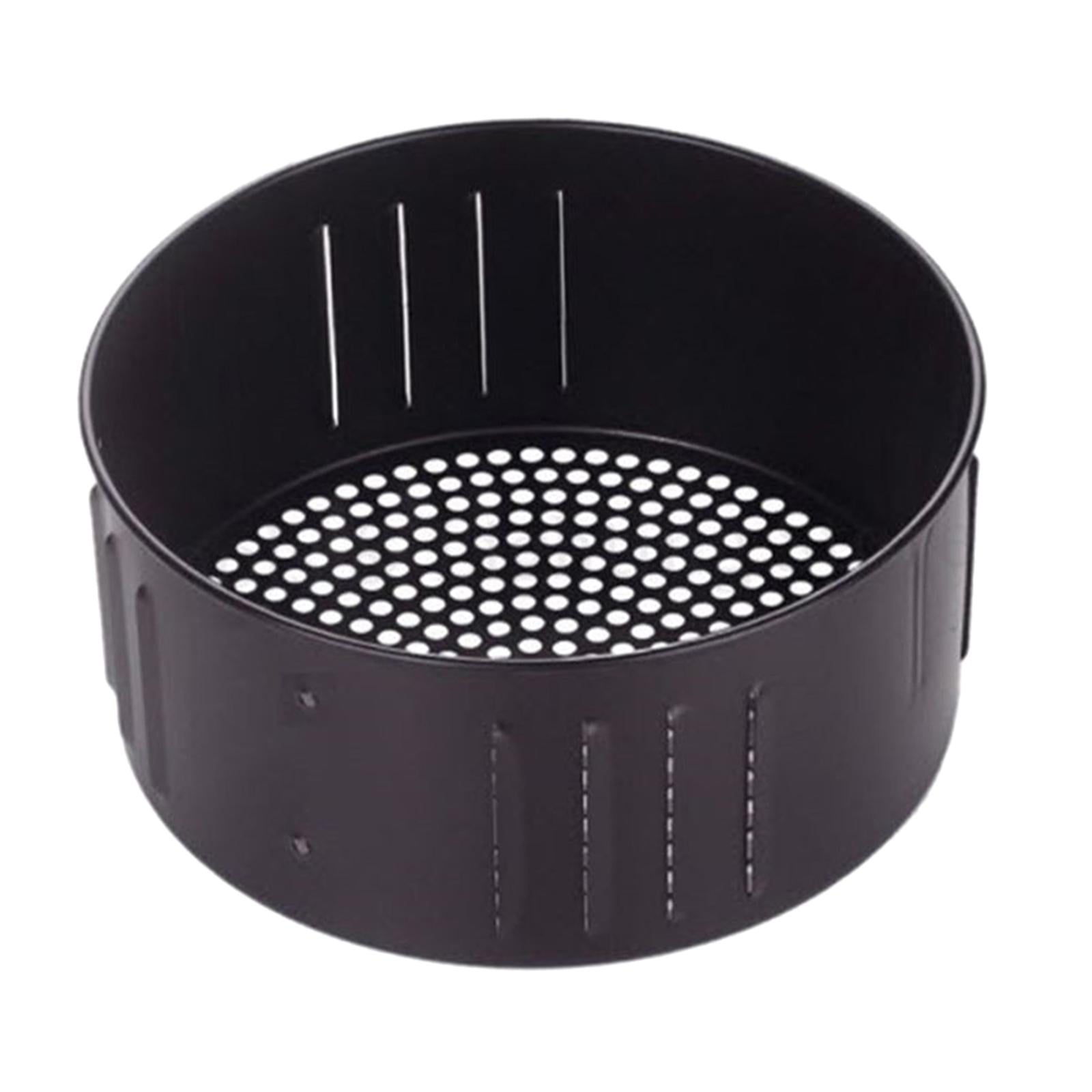 Fiocias Air Fryer Replacement Basket Baking Tray Practical Non Stick Reusable Pot Bottom 3.5L 21x10cm