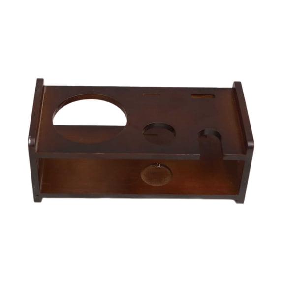 Fiocias Bartender Kits Bamboo Storage Stand Bar Tool Holder for Wedding Tabletop Bar