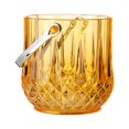thumbnail image 1 of Fiocias Beer Bucket Beverage Ice Bucket and Tongs with Handle Bucket Ice Tub for Bar KTV Borwn Round, 1 of 9