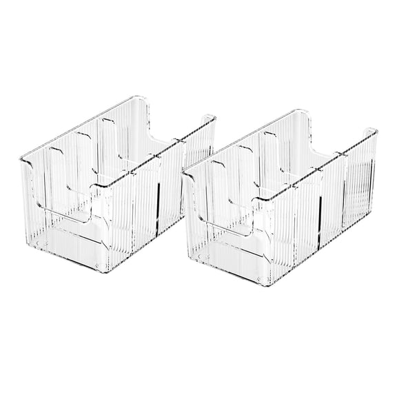 Fiocias Belt Organizer Box Belts Holder for Tie Container Modern Multi Compartments Rack 2 PC