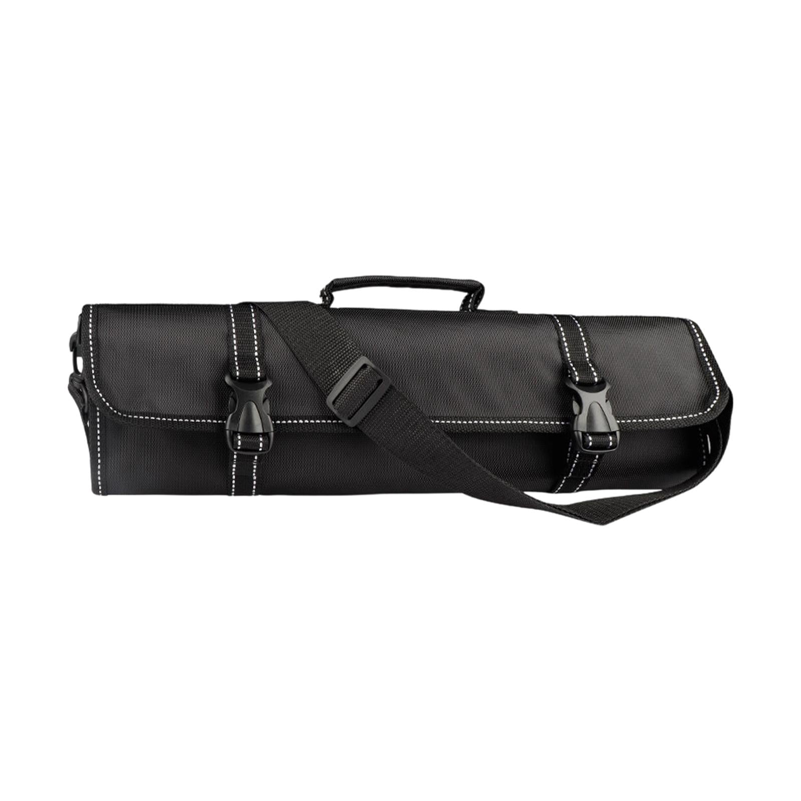 Fiocias Chef Tools Storage Bag Roll Bag Cooking Gadgets Storage Case Sturdy Multipurpose