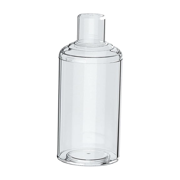 Fiocias Clear Liquor Display Case Showcase Dustproof Collectilbles Protector for Wedding