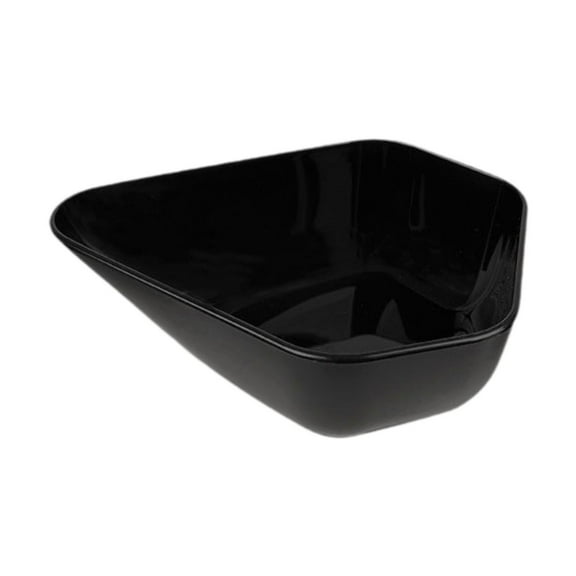Fiocias Coffee Beans Dosing Cup Bean Plate Lightweight Multifunction Bean Vessel Display Black