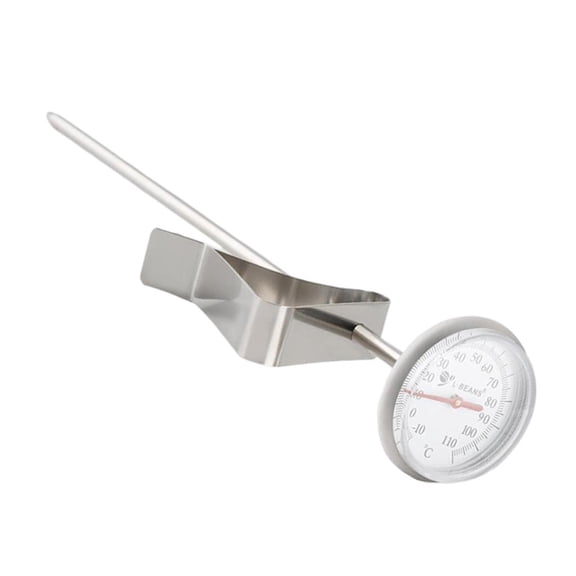 Fiocias Coffee Cappucino Espresso Thermometer for Milk Frothing Tea Stainless Probe 19cm