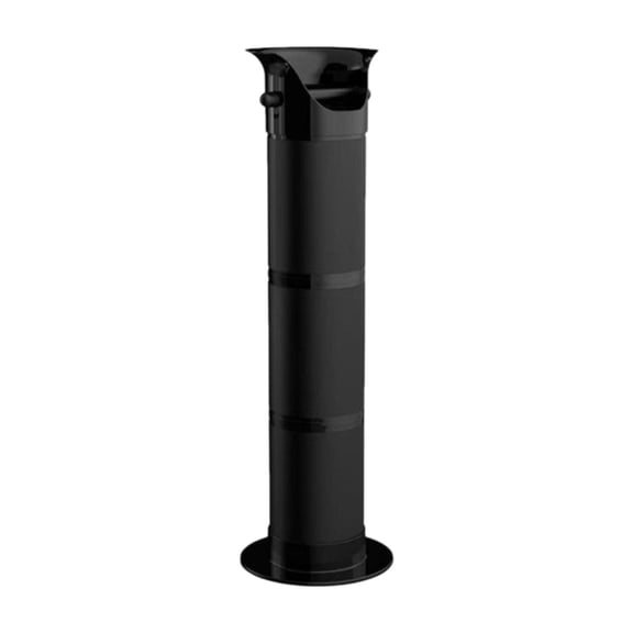 Fiocias Coffee Knock Box Coffee Grounds Bucket Easy to Clean Baristas Tool Espresso Dump Black