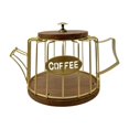 thumbnail image 1 of Fiocias Coffee Pod Holder Basket Container Coffee Capsule Holder for Cafe Office Desktop gold, 1 of 9