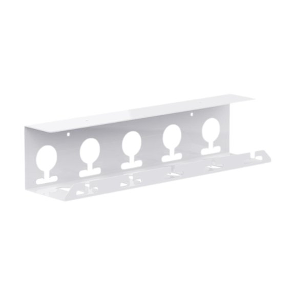 Fiocias Desktop Cable Management System with Electrical Strip Holder for Classroom and 50cm