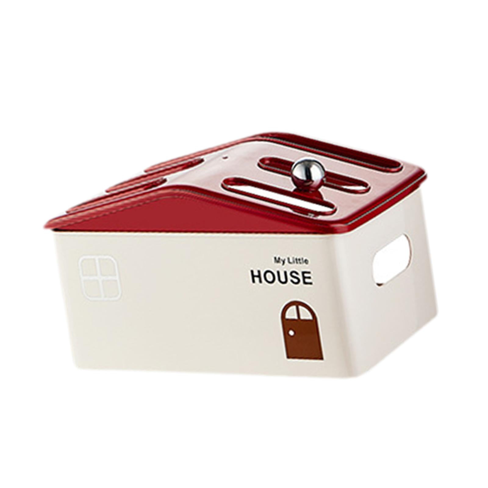 Fiocias Durable Router Storage Box Cord Organizer Cable Management Rack Modern Dustproof Single Layer