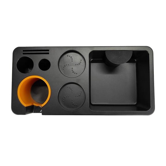 Fiocias Espresso Knock Box Barista Tool Multifunction Espresso Organizer Box Portafilter